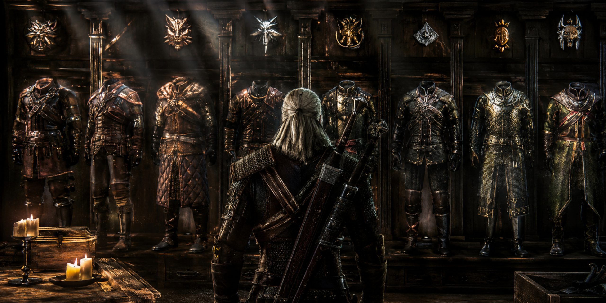 Witcher 3: Every gear diagram