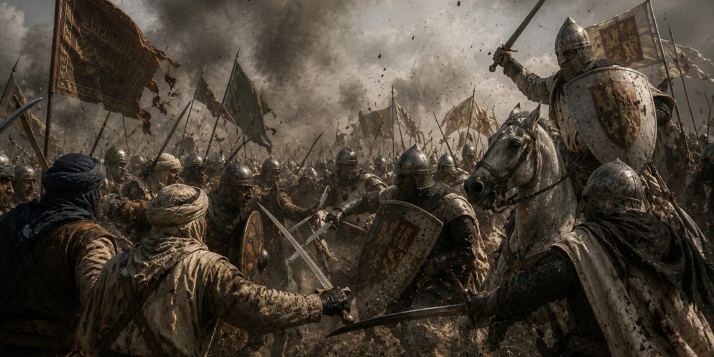 Battle of Cuarte armies clash