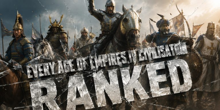 AoE4 Every civilisation ranked
