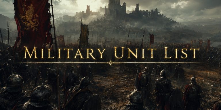 Military Unit List