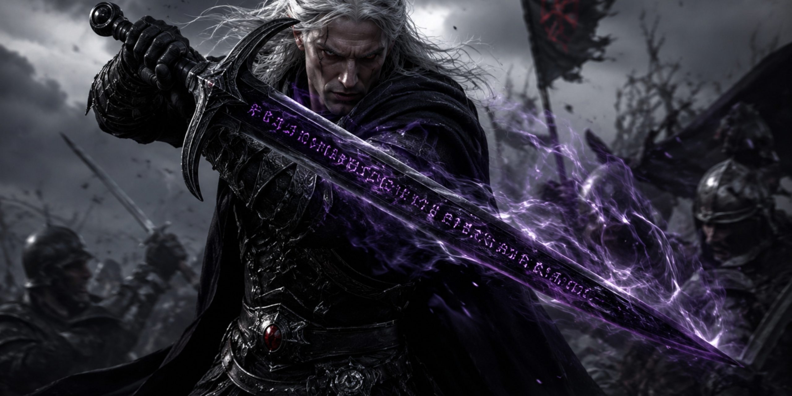 Yyrkoon wielding Mournblade