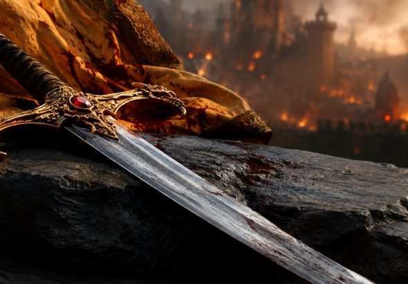 Sunfyre valyrian steel sword