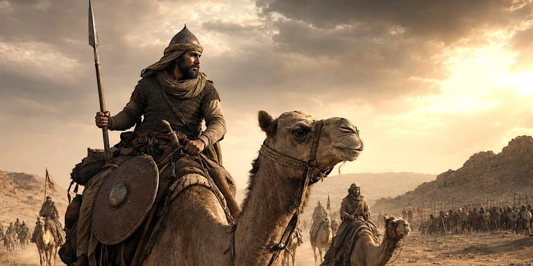 Arab camel riders