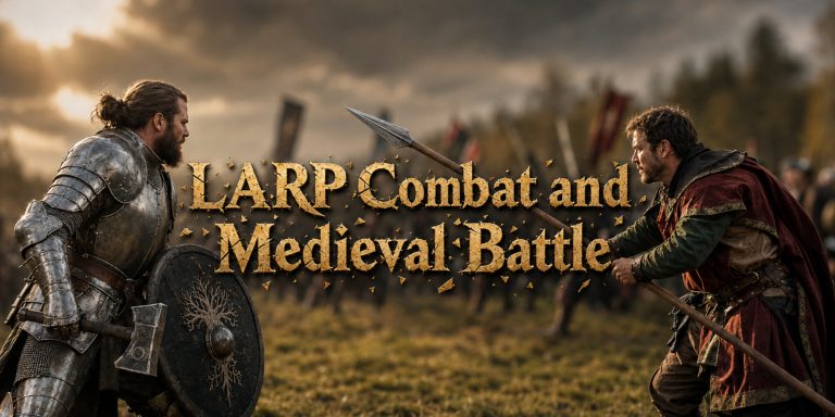 LARP Combat and real medieval battles