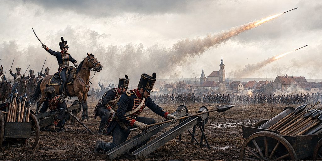 Rocket Brigade at Leipzig
