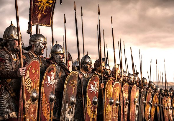 skoutatoi byzantine infantry