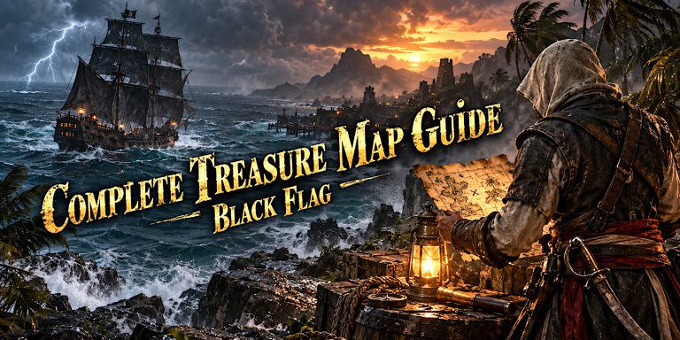 Complete Treasure Map Guide in Assassin’s Creed Black Flag Resynced