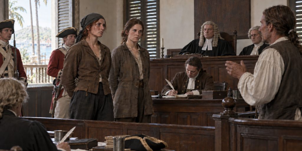 Anne Bonney and Mary Read faced seperate trial to male crew