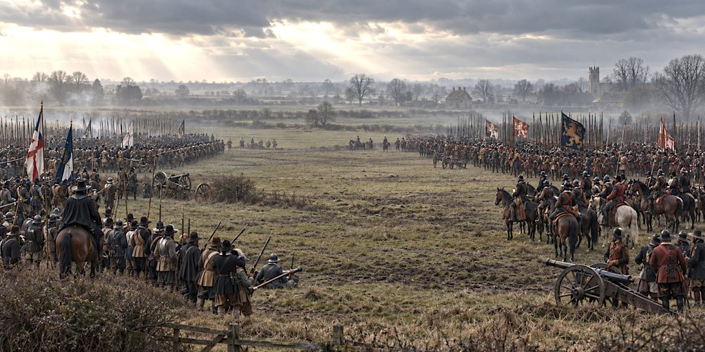 Armies Face Off at Turnham Green