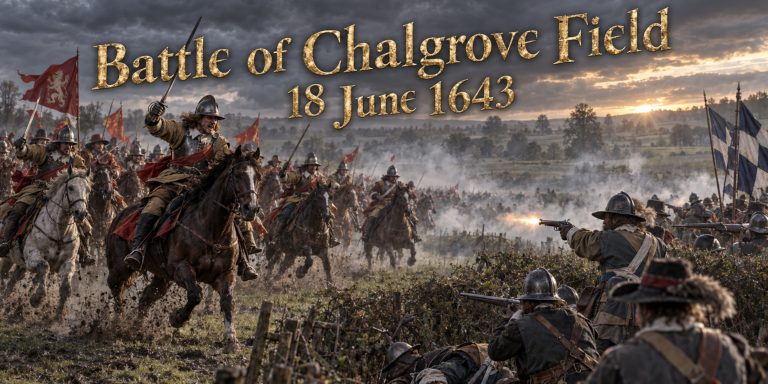 Royalist Charge at Chalgrove Field