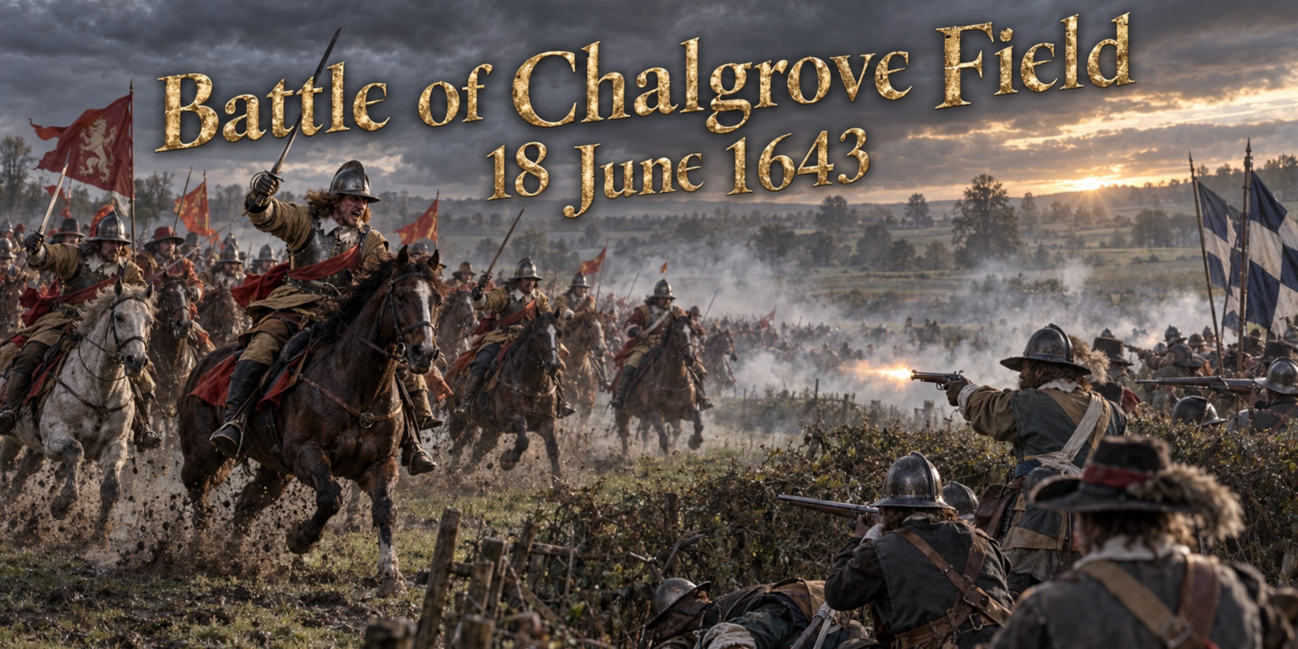 Royalist Charge at Chalgrove Field