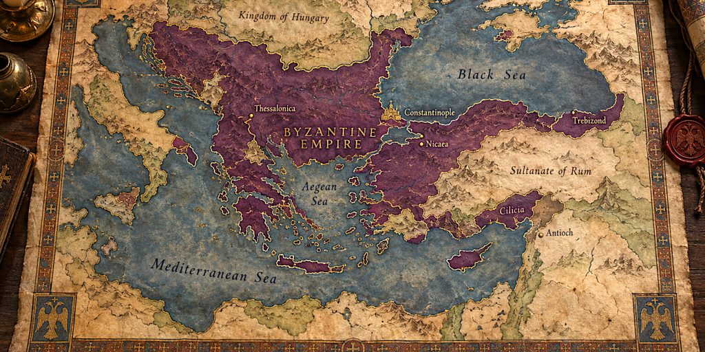 Byzantine Empire Komnenian peak