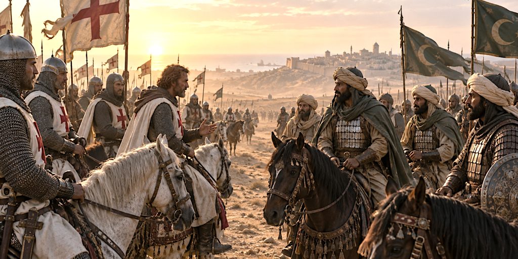 Frankish and Ayyubid Riders Assemble