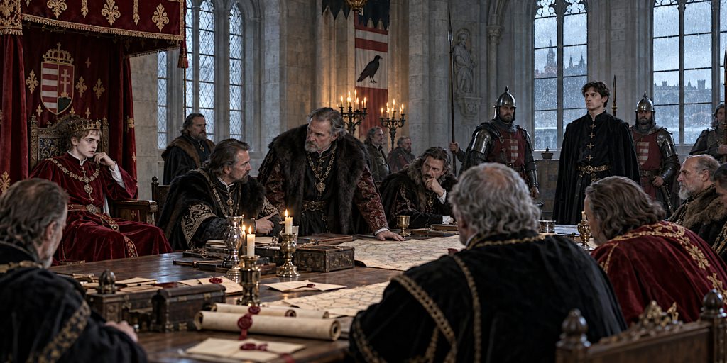 Ladislaus's Tense Council at Buda Castle