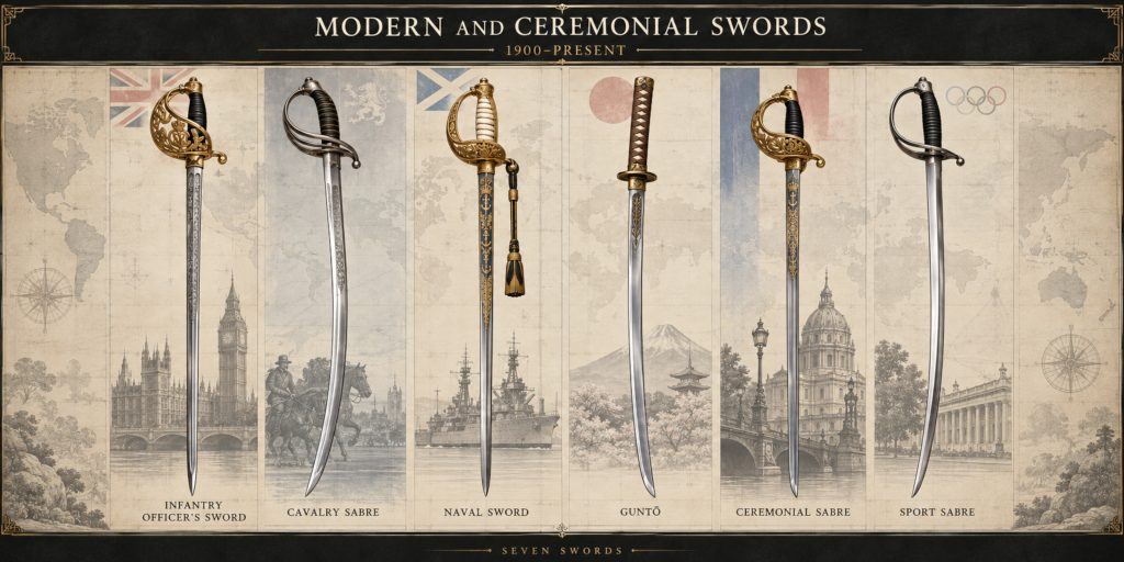 Modern Ceremonial Sword Chart