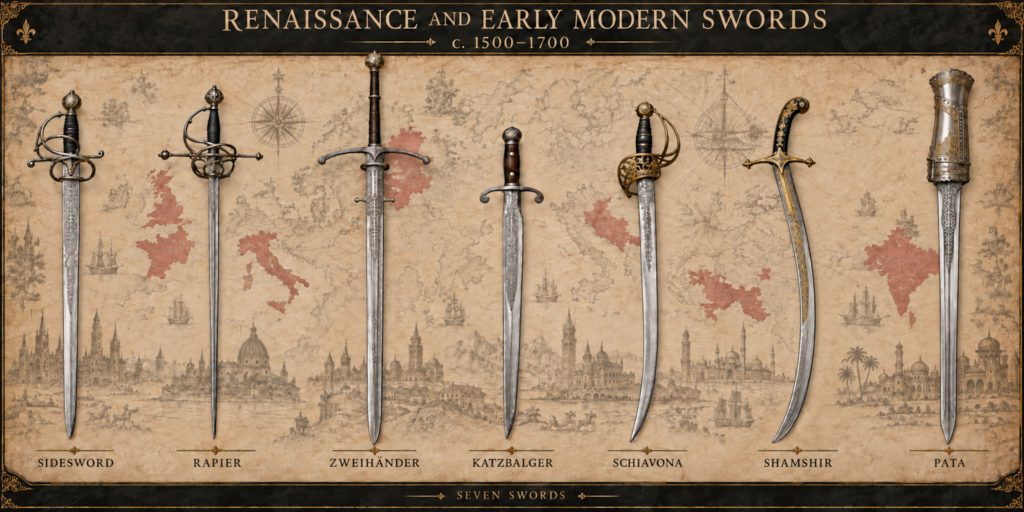 Renaissance and early modern sword types