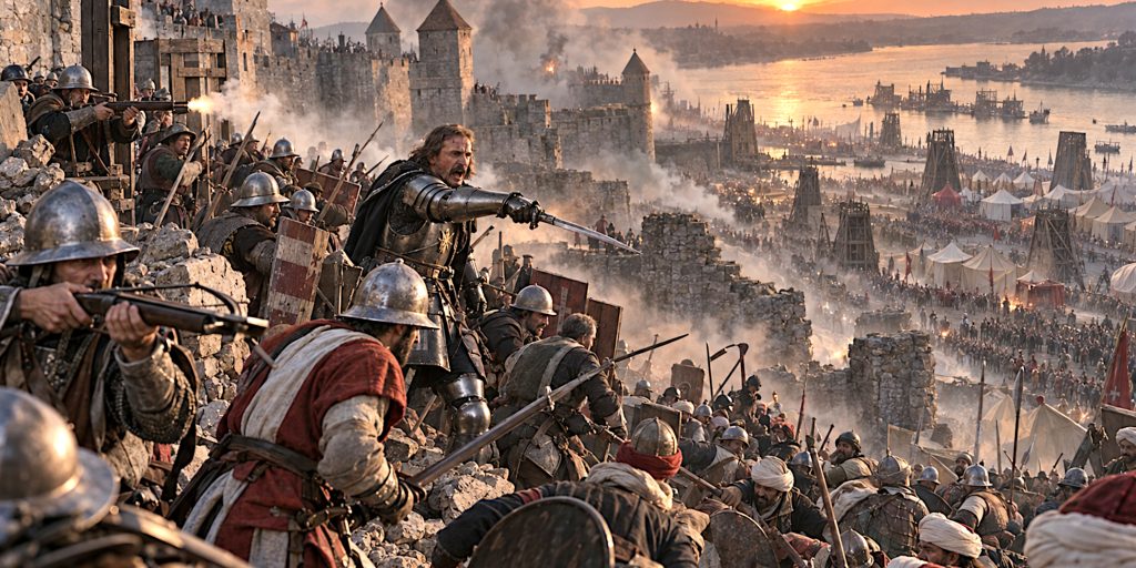 Dawn Siege at Belgrade Fortress