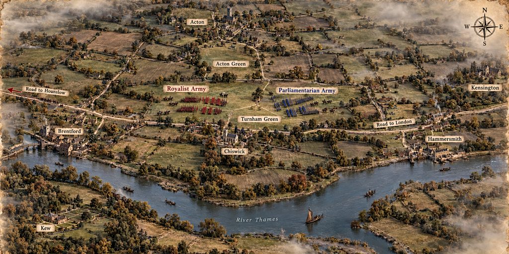 Turnham Green Battle Map