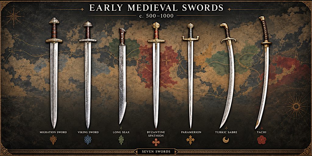Early Medieval Sword Chart