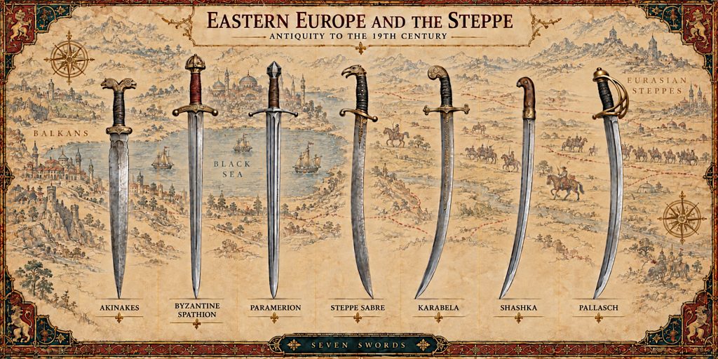 Eastern Europe Sword Type chart