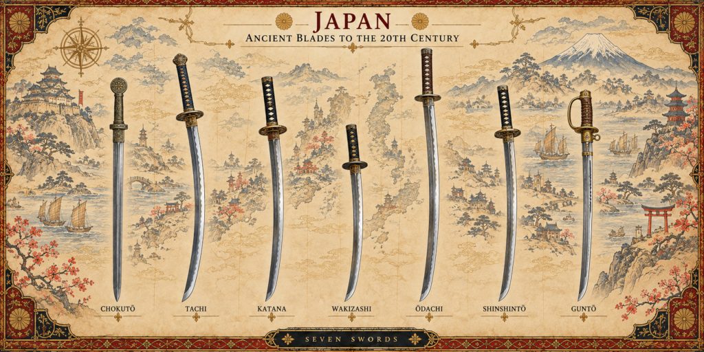 Japanese Sword Types