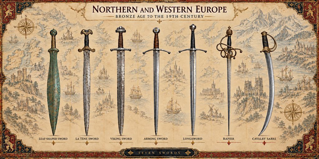 Northern and Western Europe Chart