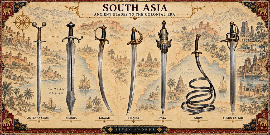 South Asia Sword Type Chart