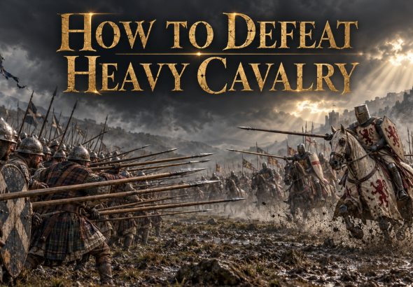 how to defeat heavy cavalry